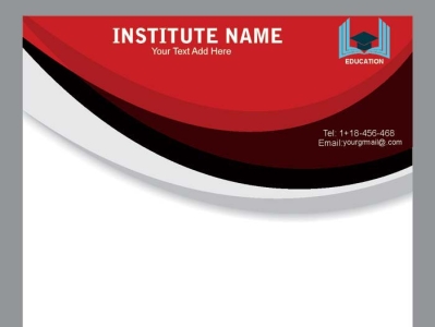 School letterhead on sale