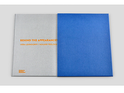 Behind The Appearances art blue book catalogue exhibition holger trülzsch print vera lehndorff