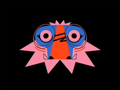 mandrill animal branding character design face flat graphic design illustration logo makeup mandrill mask vector