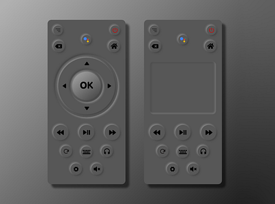 Android TV Remote design graphicdesign interactivedesign ui uiux ux visualdesign webdesign 그래픽디자인 시각디자인