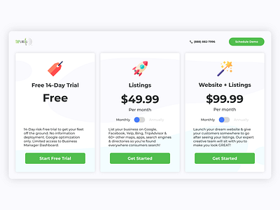 Tiered Price branding design graphicdesign interactivedesign productdesign ui uidesign uiuxdesign ux uxdesign visualdesign webdesign