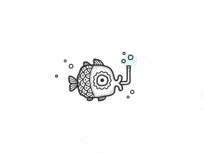 fish (for SALE) aquarium character ethnic ethno fish logo logotype sale vector