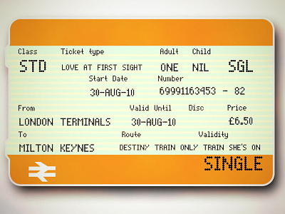 One Single Ticket