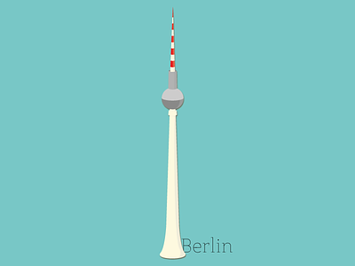 Berlin Tower illustrator