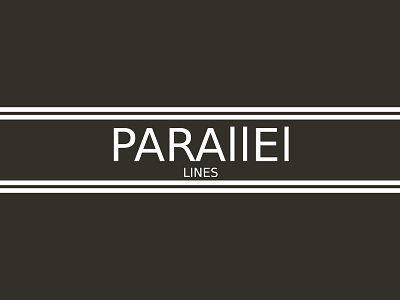 Parallel Lines(White Horizontal) Minimalist Logo Design Concept branding branding and identity branding design creative design creative logo design elegant design graphic design illustration logo logo design logo design branding logo design concept marketing minimalist minimalist design minimalist logo typography typography design typography logo