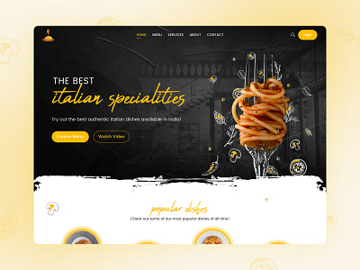 Restaurant Website - Exploration