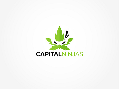 Capital Ninjas branding cannabis logo finance logo icon design logo identity logo inspiration