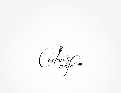 Cedar s Cafe branding cafe logo cafeteria food logo identity logo inspirations restaurant typography