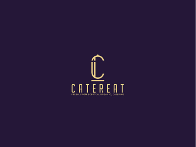 CATEREAT brand design brand identity branding catering logo food logo logo identity logo inspiration logodesign restaurant logo vector