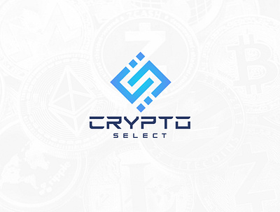 Crypto Select branding crypto exchange crypto logo cryptocurrency logo identity logo inspirations logodesign minimalist logo vector