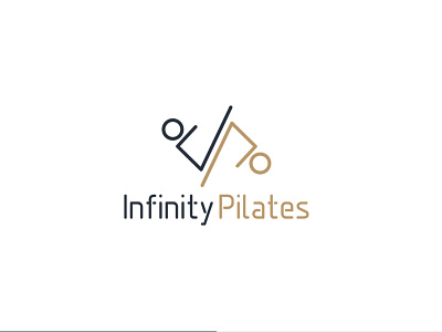 Infinity Pilates brand design branding fitness icon design infinity logo logo inspirations logodesign pilates vector