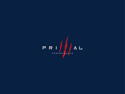 Primal Performance 01 branding health healthcare logo identity logo inspiration logo inspirations logodesign nutrition performance supplement typography vector