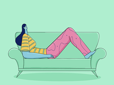 Get Some Rest 2d art character character design character illustration characterdesign flat flat design flat illustration flatdesign freelance illustrator illustration illustrator procreate procreate illustration