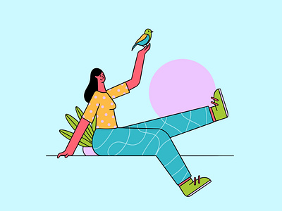 Stay behance bird illustration character character design character illustration characterdesign design dribbble flat flat character design flat design flat illustration flat illustrator freelance illustrator illustration illustrator procreate procreate art vector vector illustration