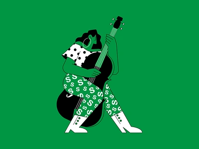 The Band | Cellist adobe illustrator behance cellist cellist vector cello character character design design flat character design flat design flat illustration illustration illustrator music band music illustration music vector procreate spotify vector vector cellist