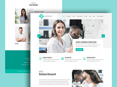 Education Researcher and Professor Website Design by Kawsar 🇧🇩 on Dribbble