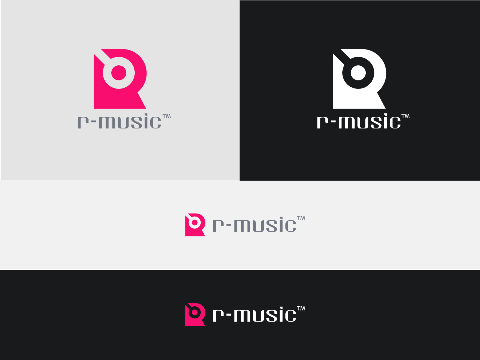 R-Music Logo concept by Kawsar 🇧🇩 on Dribbble