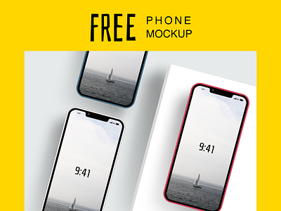 Free Phone Mockup Figma