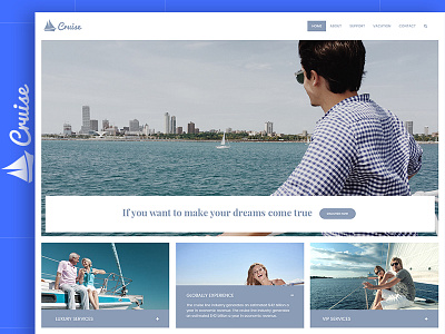 Freebie "Cruise" Travel Agency agency app application clean cruise digital flat freebie minimal travel ui