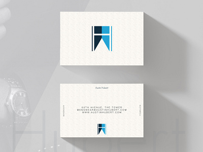 Austin Hubert - Business Card + Logo Design