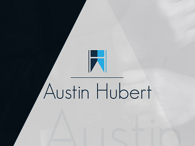 Austin Hubert - Logo Design branding flatdesign logo menswear minimalist