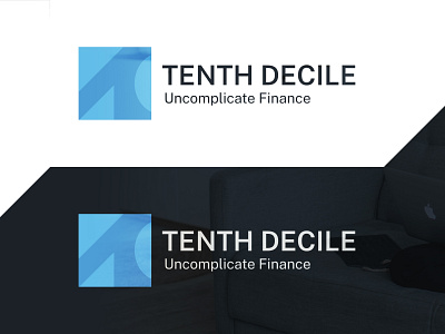 Tenth Decile - Logo Design branding corporate identity design flatdesign logo minimalist vector