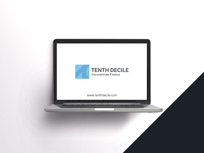 Tenth Decile - Uncomplicate Finance branding corporate identity design flatdesign logo minimalist vector