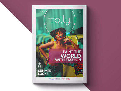 Molly - Magazine Cover Design