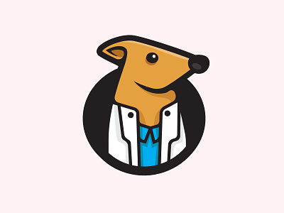 Medical Rat design illustration logo logo mascot minimal minimalist rat vector