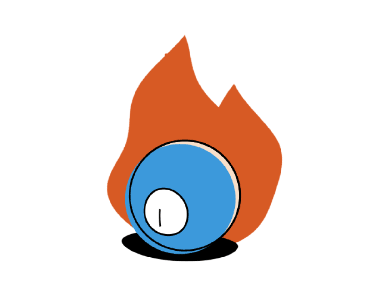 Eye Fireball 2d 2d animation animation character character animation motion motion graphics