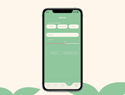 Settings 007 beige challenge challenge accepted daily ui figma figmadesign green leaf leafs pink pinky ui ui design ux ux design