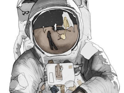Astronaut (preview) astronaut digital illustration painting