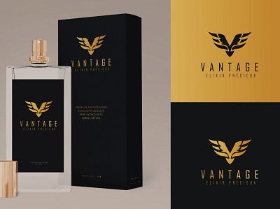 VANTAGE branding logo logodesign packaging design