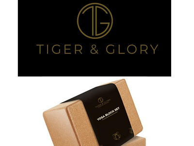 Tiger & Glory adobe illustrator branding design logodesign packaging