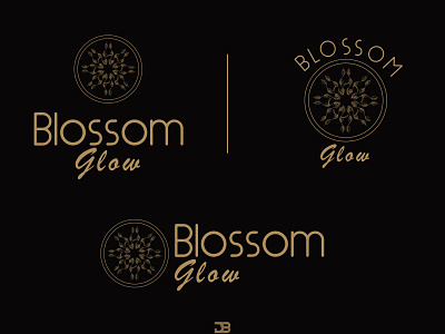 Blossom Glow adobe illustrator bradning design details illustration mark