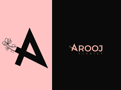 AROOJ adobe illustrator branding details logodesign mark