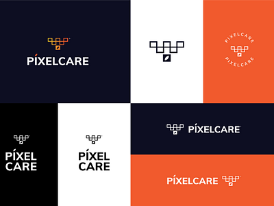 PIXELCARE Branding branding logodesign