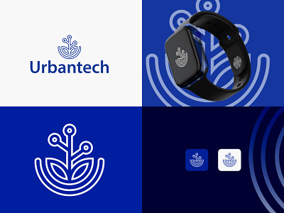 URBANTECH 2 adobe illustrator branding design details everyday logo logodesign mockups photoshop