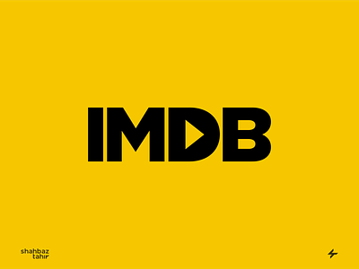 IMDB Redesign adobe illustrator branding design detail film fun internet justforfun logo logredesign moden redesign