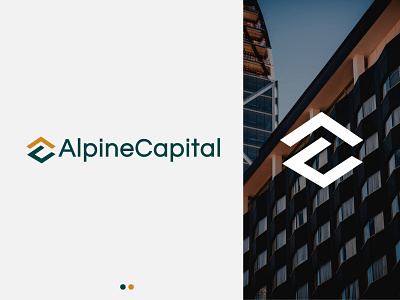 Alpine Capital adobe illustrator branding design details logo logodesign luxury realeastate vector