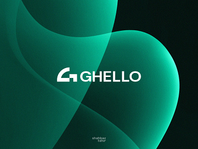 GHELLO logo adobe illustrator branding design details enterprise lettermark logo logodesign modern sale tech vector visuals
