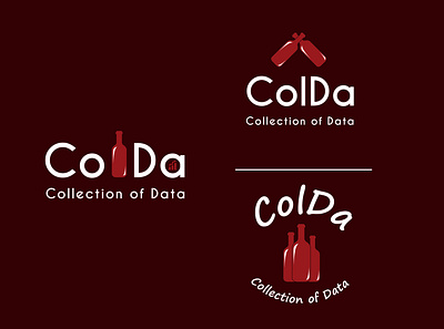 COLDA adobe illustrator cold drinks data data visualization logo logodesign vector