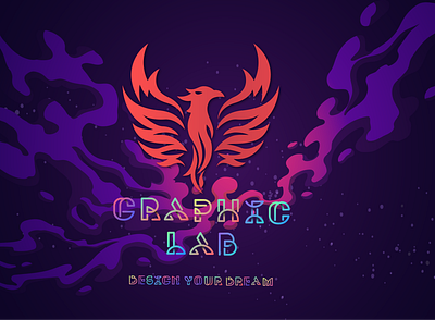 GRAPHIC LAB LOGO design illustration logo