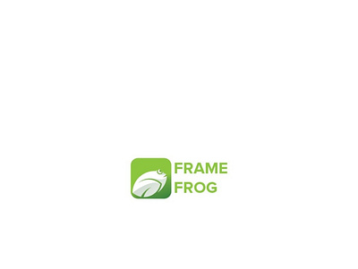 Frame frog another contest another design app design icon logo