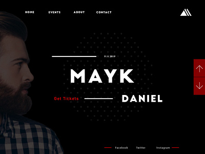 Mayk Daniel - Tickets Web Design ti̇ckets web desi̇gn ti̇ckets web desi̇gn ui̇ desi̇gn