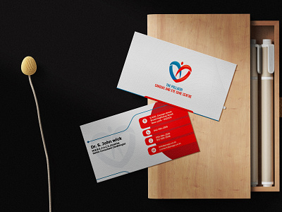 Business card design - Praga.co.in