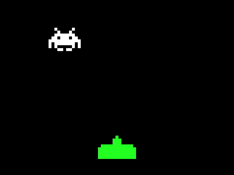 Invader 8 bit ae newton space invaders