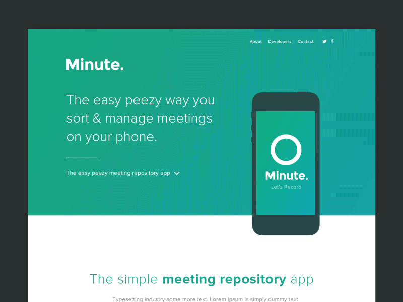Minute | The meeting repository app