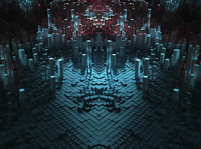 Octane Scatter, part 1 3d abstract abstract art cinema 4d game design magic octane octanescatter surreal