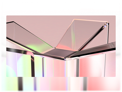 Glass UI UX 3d 3d art abstract architecture beautiful branding cinema4d design minimal ui uiux